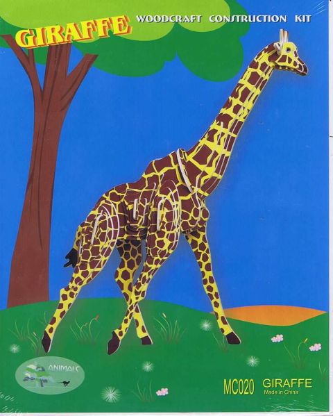 Giraffe, Woodcraft Construction Kit (1)